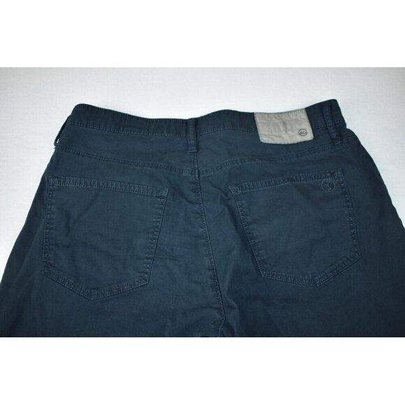 Adriano Goldschmied Green Label Men Chino Pants 31x27 Stretch Navy Slim Straight - Picture 10 of 15